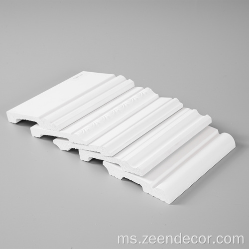 Baseboards Panel Pantang Polistirena Plastik Kalis air